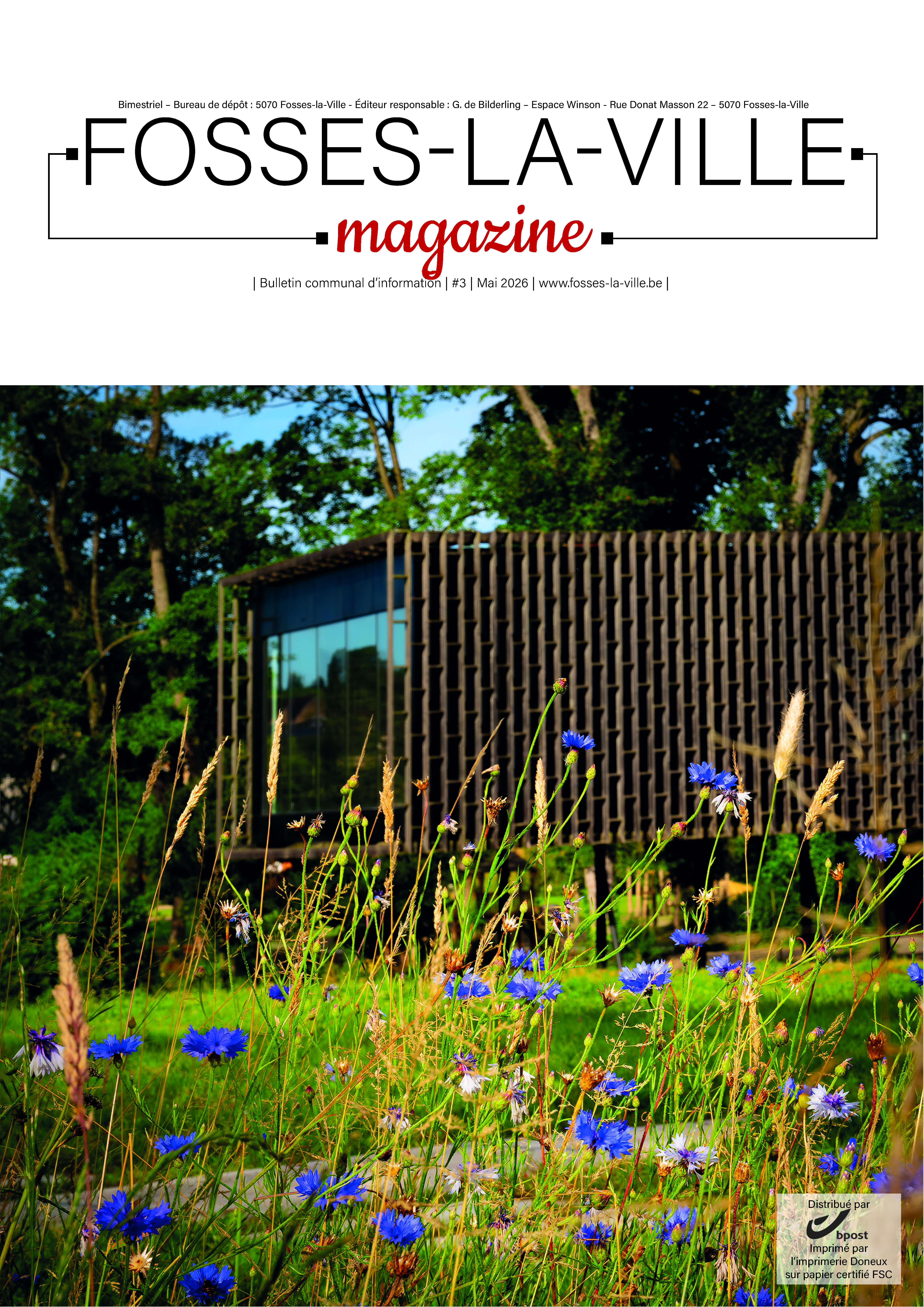 Couverture du bulletin — Fosses-la-Ville