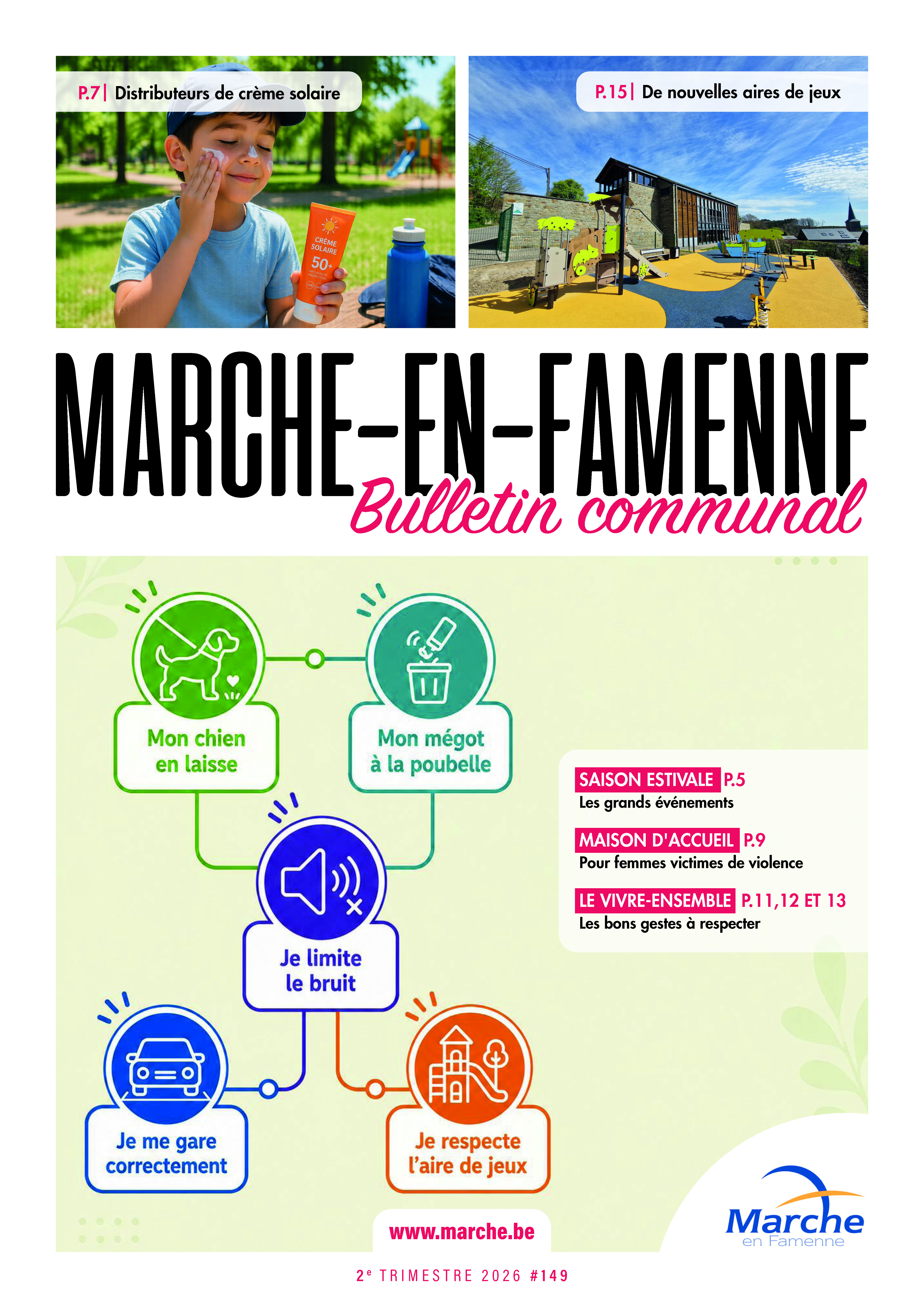 Couverture du bulletin — Marche-en-Famenne