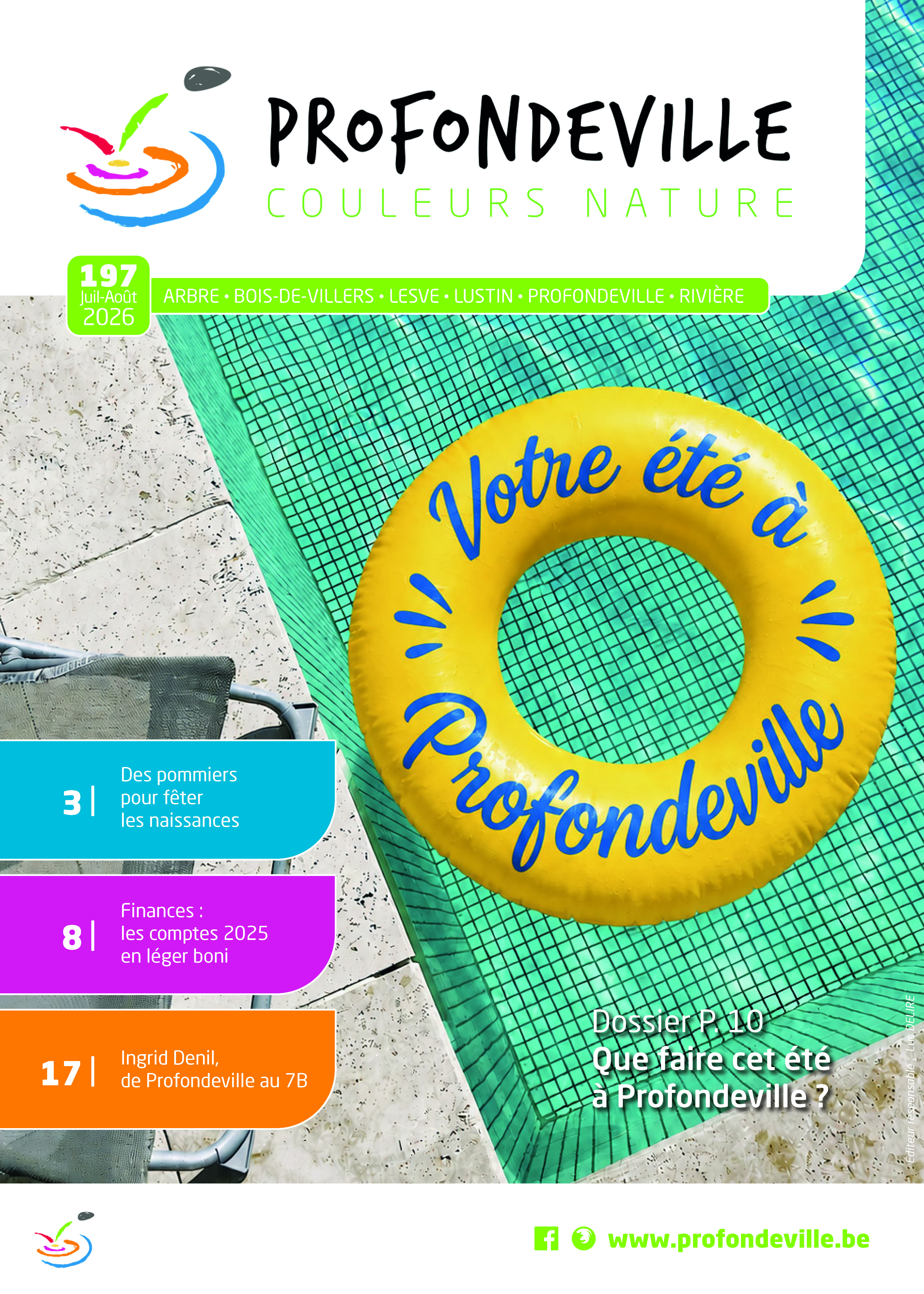 Couverture du bulletin — Profondeville